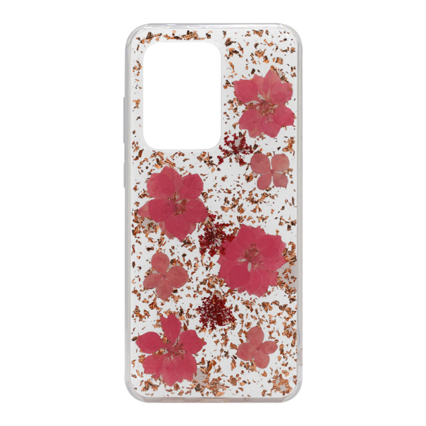 Maska za Samsung S20 Ultra/ G988F Platina Flower pink - 042483