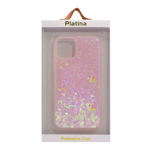 Maska za Huawei P30 Platina Unicorn svetlo roze - 042528-1