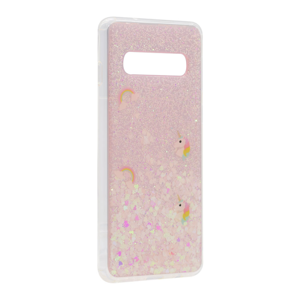 Maska za Samsung S10e/ G970 Platina Unicorn svetlo roze - 042524