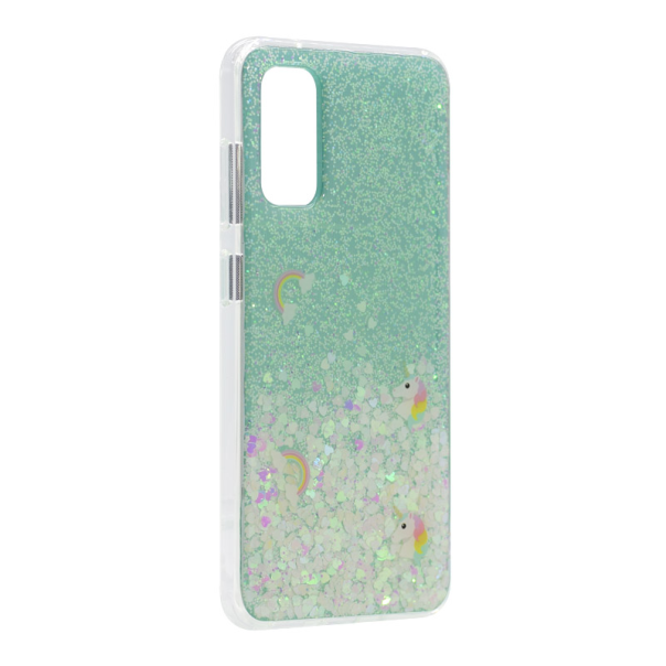 Maska za Samsung S20/ F980F Platina Unicorn tamno zelena - 042515