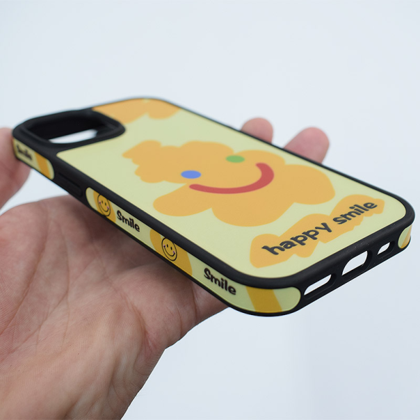 Maska za iPhone 15 Happy Smile Print IMD - 614301