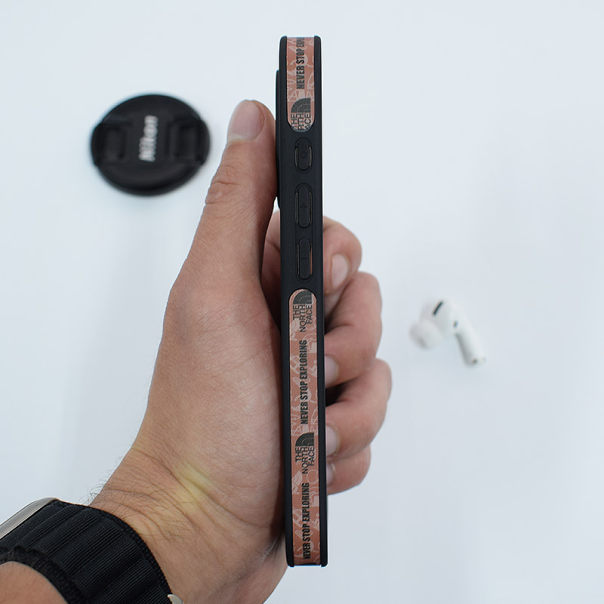 Maska za iPhone 15 Pro Max Braon Print IMD - 614306