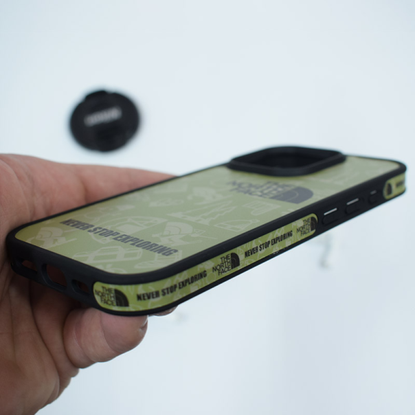 Maska za iPhone 15 Pro Print IMD zelena - 614303