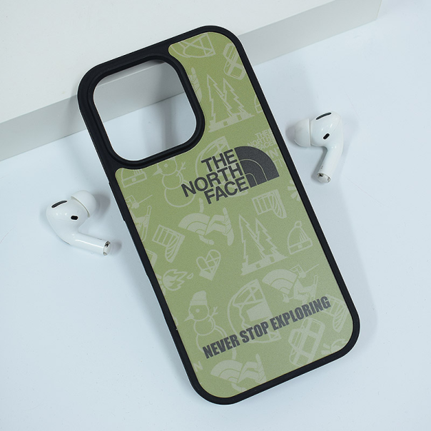 Maska za iPhone 15 Pro Print IMD zelena - 614303