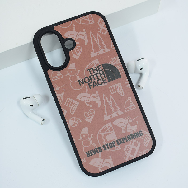 Maska za iPhone 16 braon Print IMD - 614294