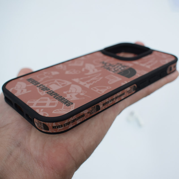 Maska za iPhone 16 Pro braon Print IMD - 614296