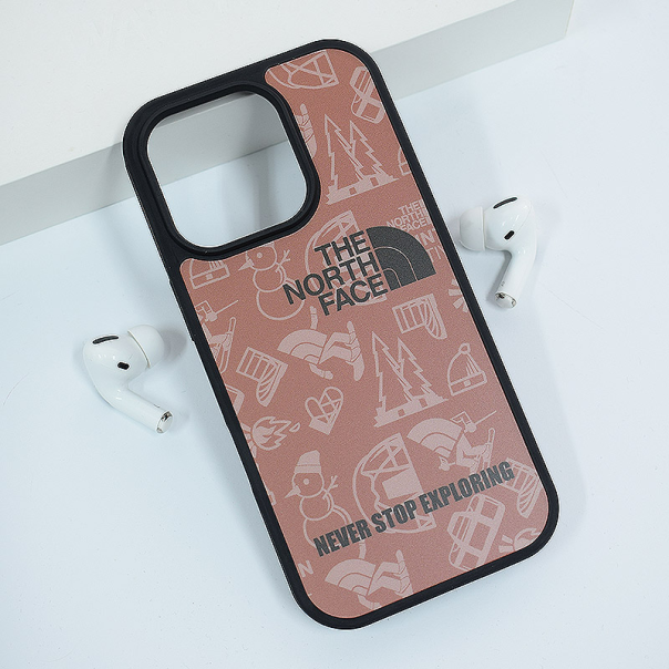 Maska za iPhone 16 Pro braon Print IMD - 614296