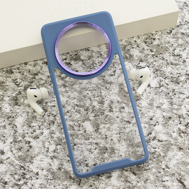 Maska za Honor Magic 6 Lite/ X9b 5G Pro Kamera tamno plava - 609810