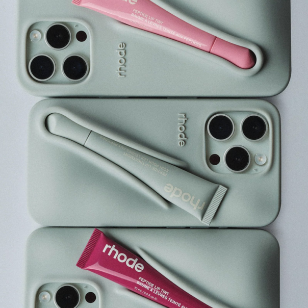 Maska za iPhone 14 Pro Max/ 15 Pro Max shortcake Rhode LIP CASE + LIP TINT - 616923-1
