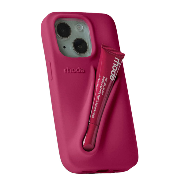 Maska za iPhone 13/ 14/ 15 raspberry jelly (Bez LIP TINTa) Rhode LIP CASE + LIP TINT - 622298