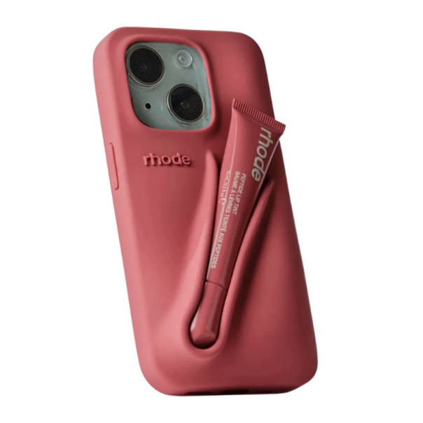 Maska za iPhone 13/ 14/ 15 salty tan (Bez LIP TINTa) Rhode LIP CASE + LIP TINT - 622300