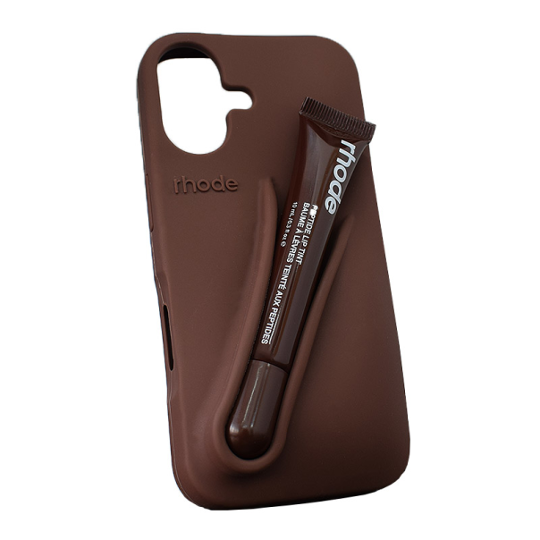 Maska za iPhone 17 espresso Rhode LIP CASE + LIP TINT - 620384