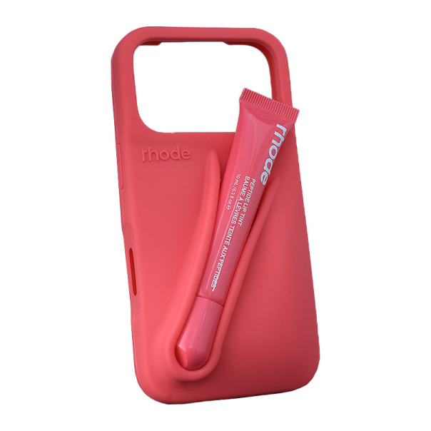 Maska za iPhone 17 Pro guava spritz Rhode LIP CASE + LIP TINT - 620394