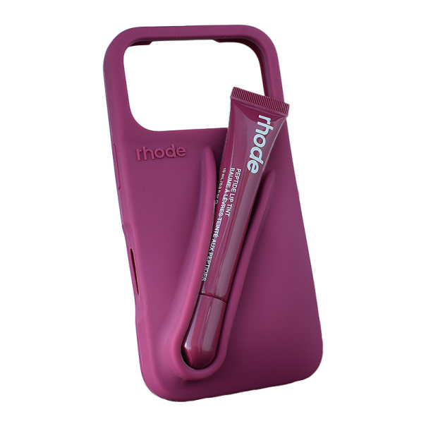 Maska za iPhone 17 Pro raspberry jelly Rhode LIP CASE + LIP TINT - 620396