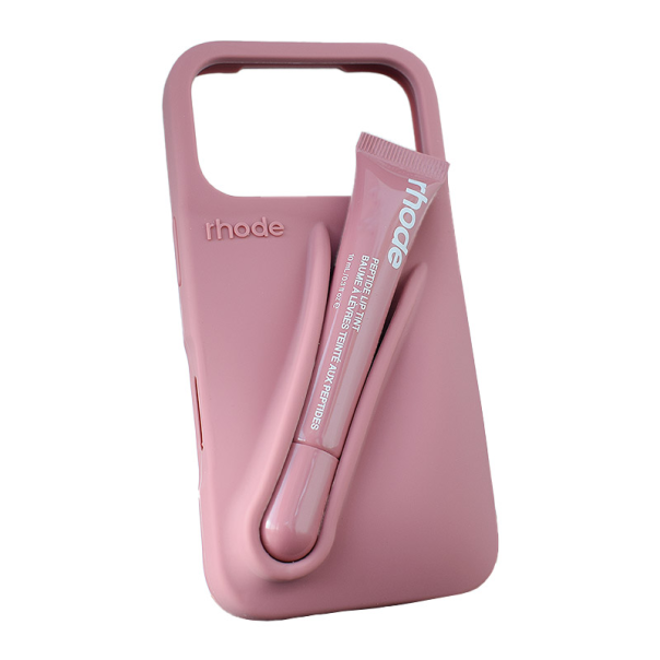 Maska za iPhone 17 Pro salty tan Rhode LIP CASE + LIP TINT - 620398