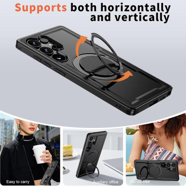 Maska za Samsung A17 5G/ A175F Ring Armor Mag Case plava - 621123