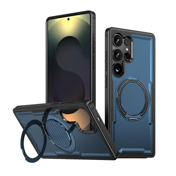 Maska za Samsung S25 Ultra/ S938B Ring Armor Mag Case plava - 621127