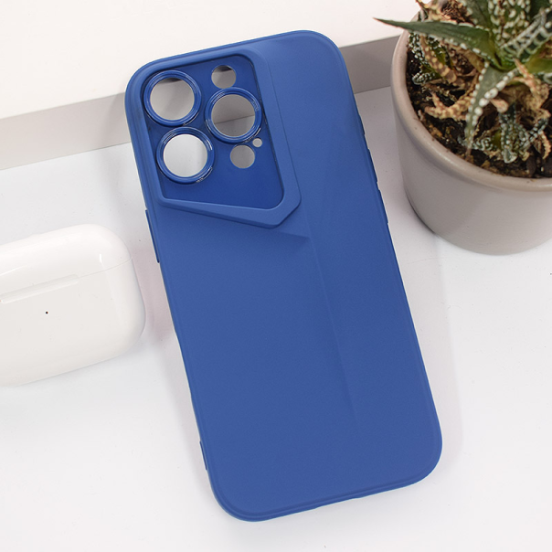 Maska za iPhone 16 Pro Shadow Edge plava - 614674