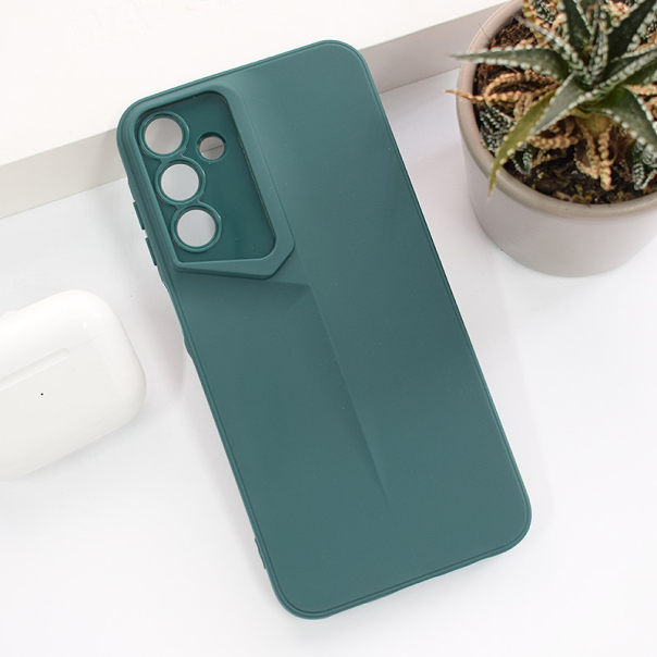 Maska za Samsung A15 4G/ A155F/ A15 5G/ A156B Shadow Edge zelena - 613786