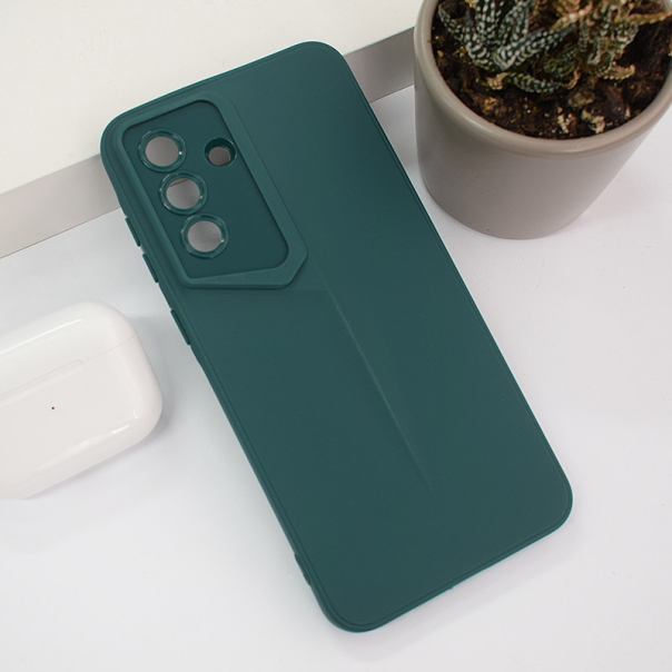 Maska za Samsung A56 5G/ A566B Shadow Edge zelena - 615235