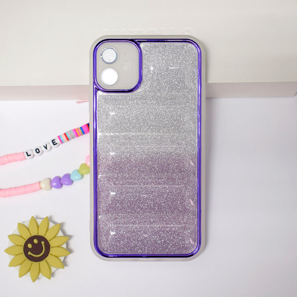 Maska za iPhone 11 Shine Pillow 2in1 ljubičasta - 606024