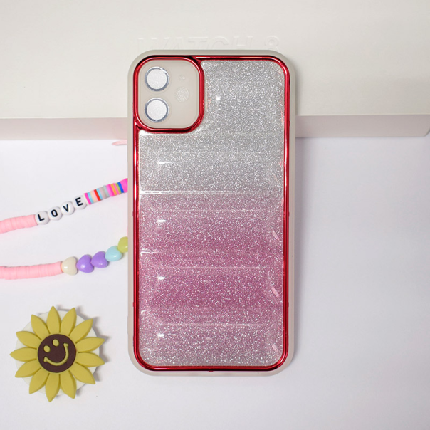 Maska za iPhone 12 Shine Pillow 2in1 crvena - 606028