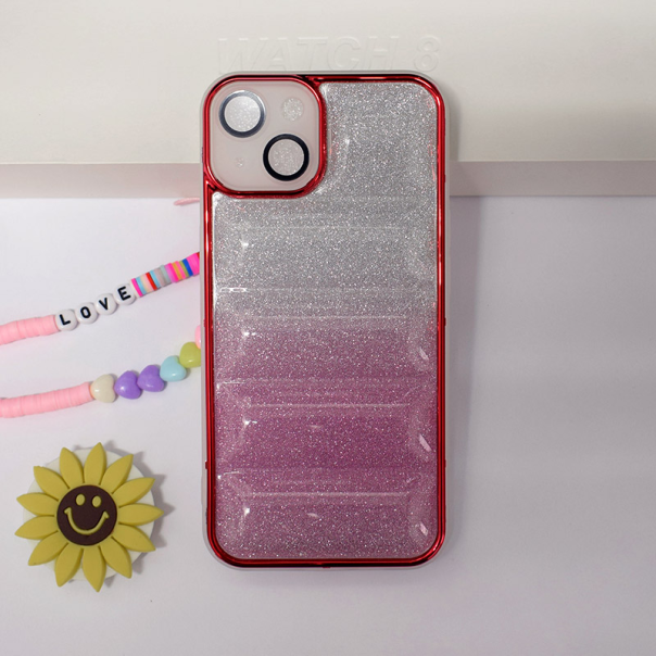 Maska za iPhone 13 Shine Pillow 2in1 crvena - 606030