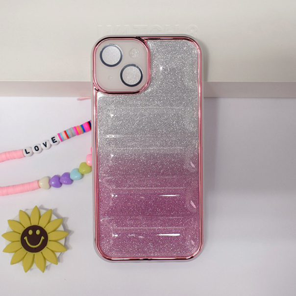 Maska za iPhone 13 Shine Pillow 2in1 roze - 606031