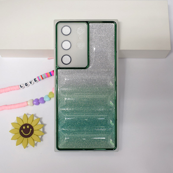 Maska za Samsung S23 Ultra/ S918B Shine Pillow 2in1 zelena - 606049