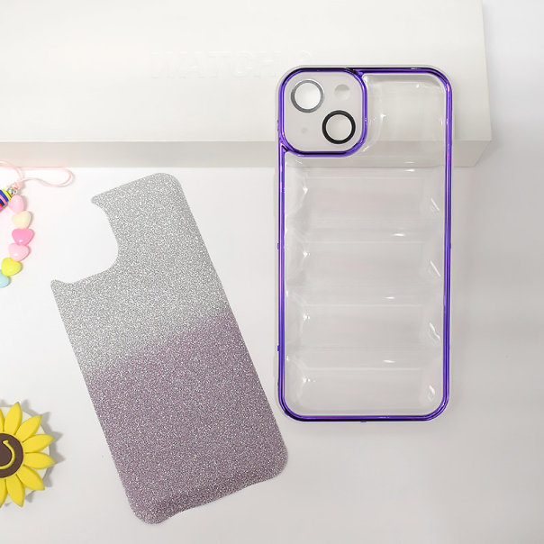 Maska za iPhone 14 Shine Pillow 2in1 plava - 606032