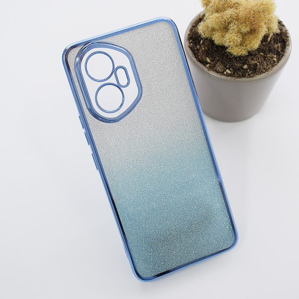 Maska za Honor 300 Shiny Frame plava - 616146