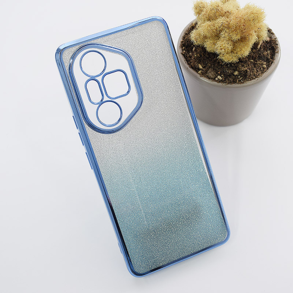 Maska za Honor 300 Pro/ 300 Ultra Shiny Frame plava - 616147