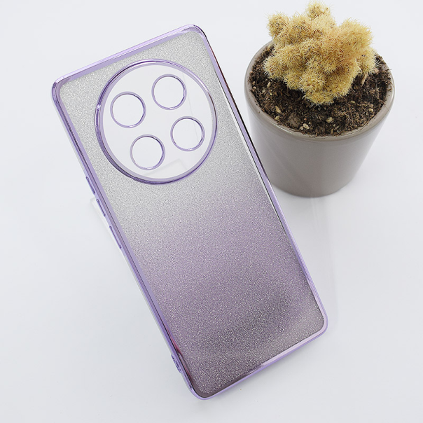 Maska za Honor Magic 7 Lite/ X9c 5G Shiny Frame ljubičasta - 616148