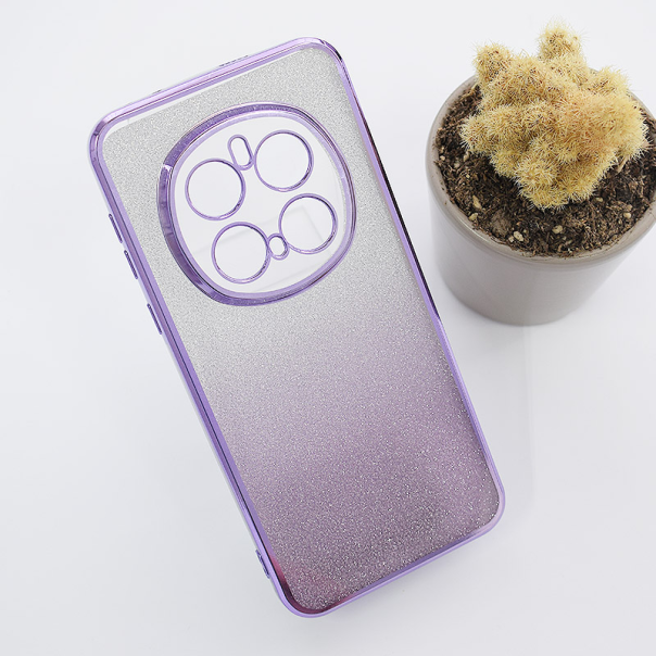 Maska za Honor Magic 7 Pro Shiny Frame ljubičasta - 616150