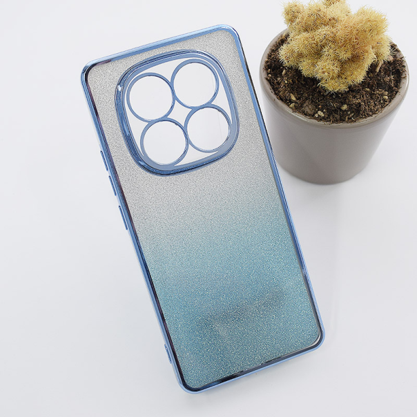 Maska za Xiaomi Redmi Note 14 Pro 5G (EU) Shiny Frame plava - 616153