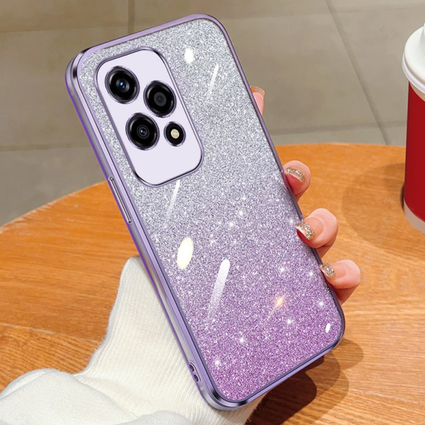 Maska za Xiaomi Redmi Note 14 Pro Plus (EU) Shiny Frame ljubičasta - 616154