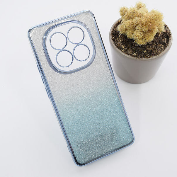 Maska za Xiaomi Redmi Note 14 Pro Plus (EU) Shiny Frame plava - 616155