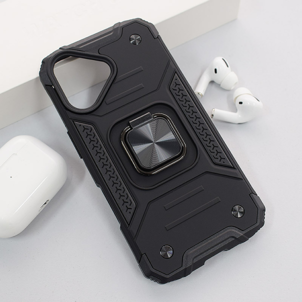 Maska za iPhone 16 Shockproof crna - 616559