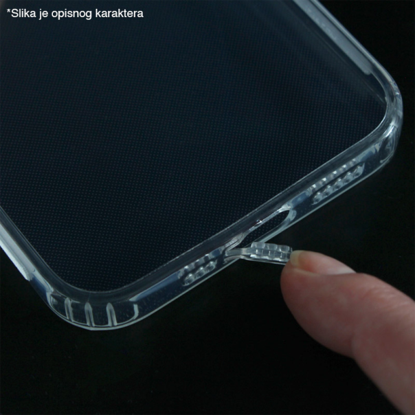 Maska za Honor 400 Smart/ X7d Skin Silikon with pluggy transparent - 621682