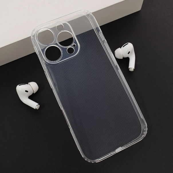 Maska za iPhone 16 Pro Skin Silikon with pluggy transparent - 616293