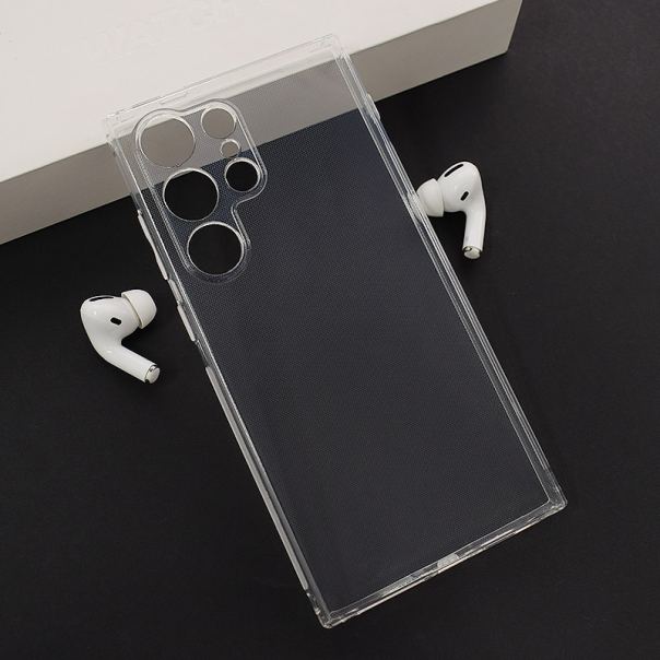 Maska za Samsung S24 Ultra/ S928B Skin Silikon with pluggy transparent - 616296