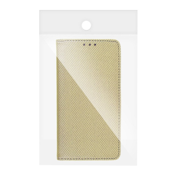 Maska za Xiaomi Redmi 8A na preklop Smart Book zlatna - 043172