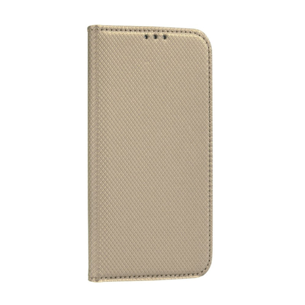 Maska za Xiaomi Redmi 8A na preklop Smart Book zlatna - 043172