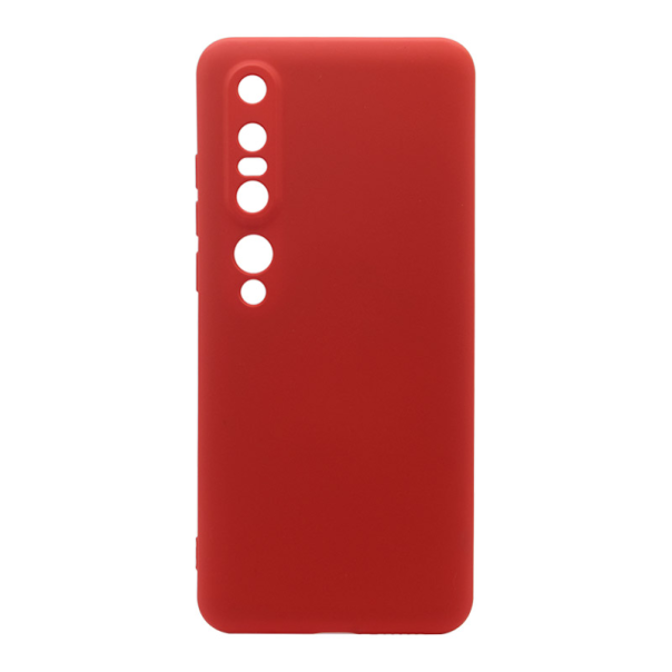 Maska za Xiaomi Mi 10/ 10 Pro Soft Gel Silicone crvena - 054801