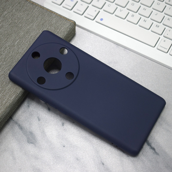 Maska za Honor Magic 5 Lite Soft Velvet tamno plava, - 060085