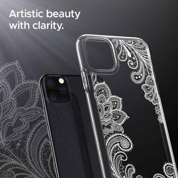 Maska za iPhone 11 Pro bela Spigen Ciel - 077CS27265