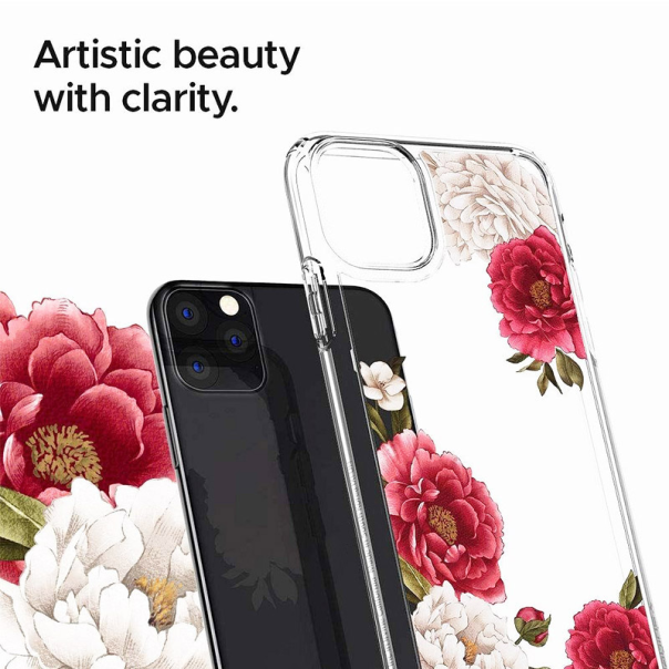 Maska za iPhone 11 Pro Max Cecile Red Floral Spigen Ciel - 075CS27168