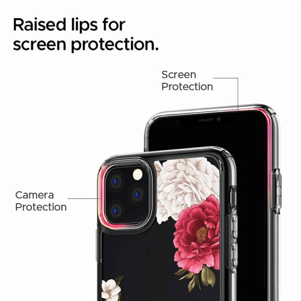 Maska za iPhone 11 Pro Max Cecile Red Floral Spigen Ciel - 075CS27168