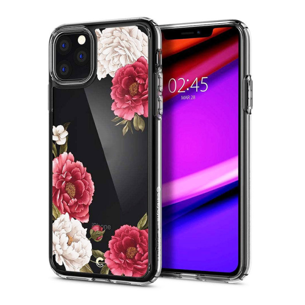 Maska za iPhone 11 Pro Max Cecile Red Floral Spigen Ciel - 075CS27168