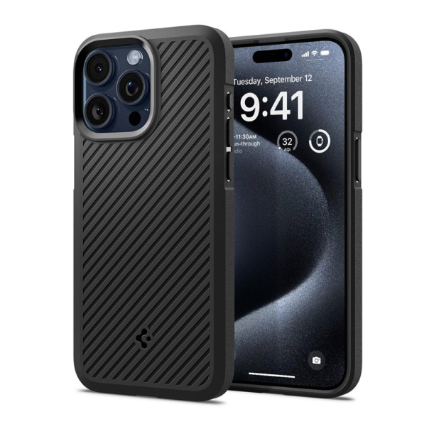 Maska za iPhone 15 Pro Max mate Spigen Core Armor crna - ACS06441